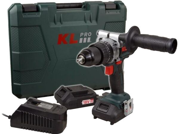 KL Pro KLDM18B-20 2Ah 18V Kömürsüz Profesyonel Darbeli Matkap