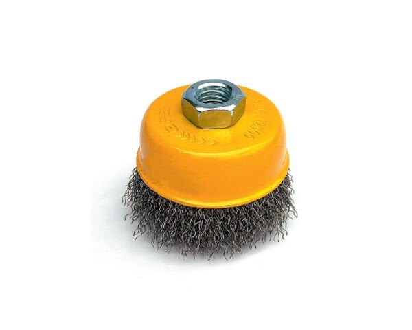 100 mm Saçaklı Çanak Paslanmaz Tel Fırça GFB 5147