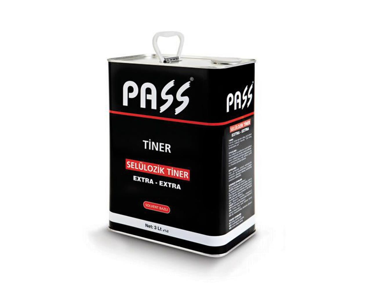 Pass Eko Selülozik Tiner Galon 2.5 Lt
