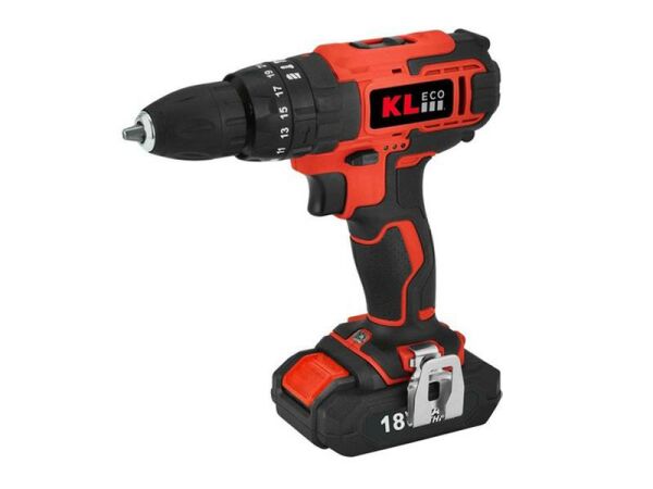 KL ECO KE18DM-20DB 18VOLT Çift Akülü Darbeli Matkap