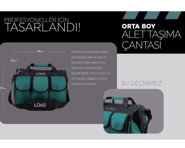 LSTCT16 LOAS Büyük Boy Taşıma Çanta